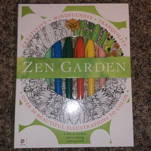 Zen Garden Adult Coloring Book!